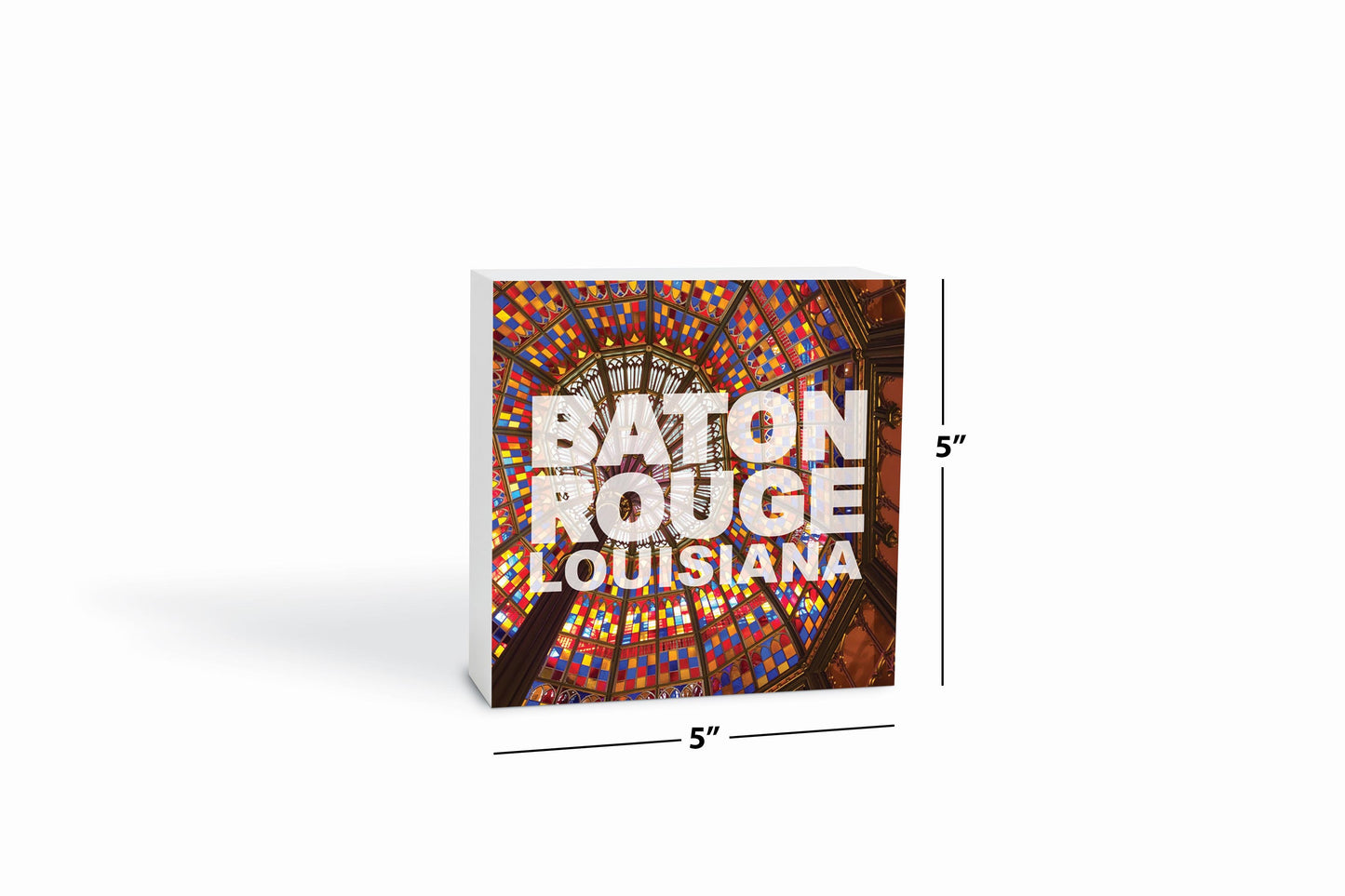 Baton Rouge Louisiana Photo | Wood Block | Eaches | Min 4