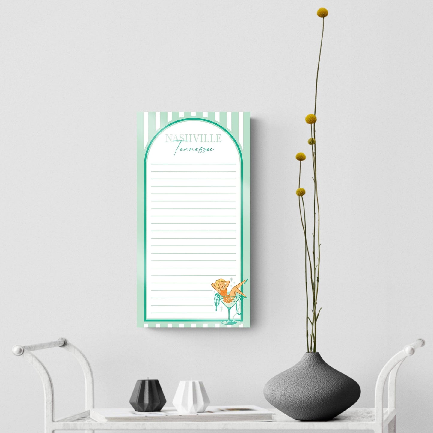 8x16 Glass Dry Erase-Love+Local Showgirl