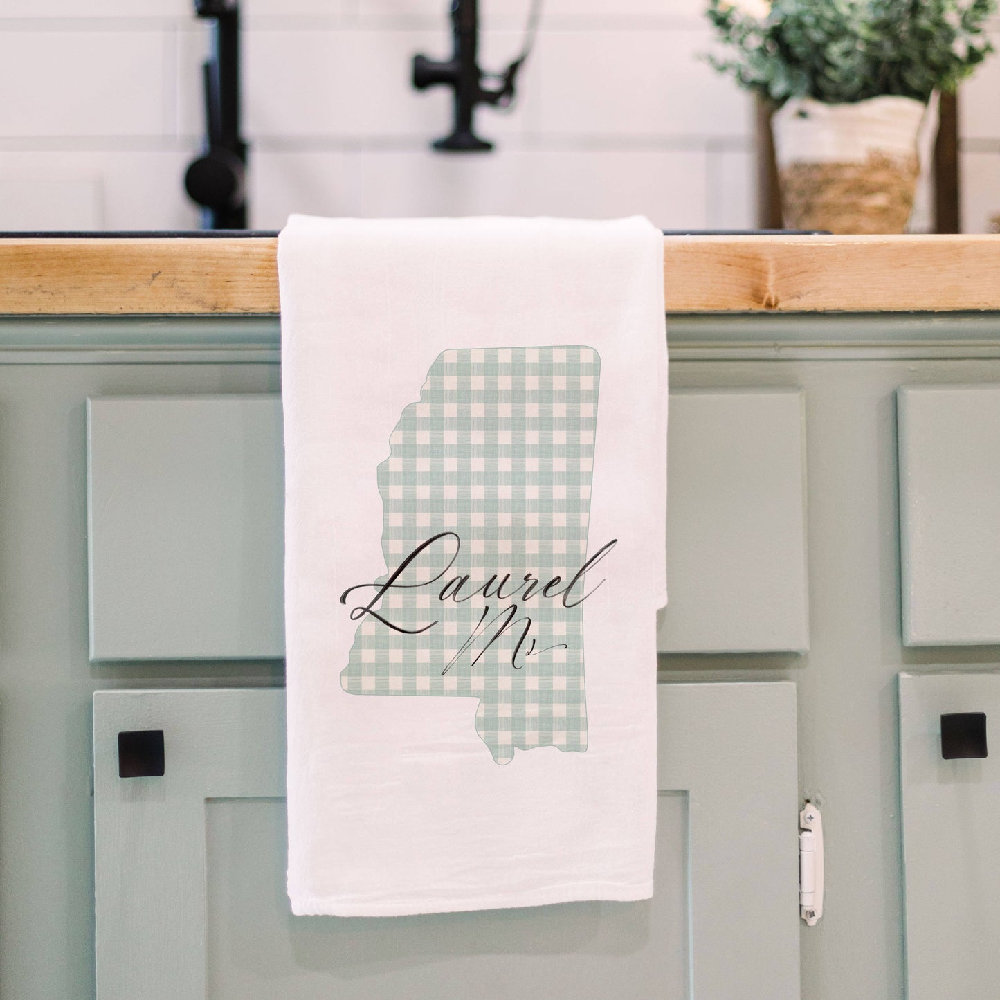 Home State Towel Decor, Kitchen Tea Towel, FL, CA, TX, NY