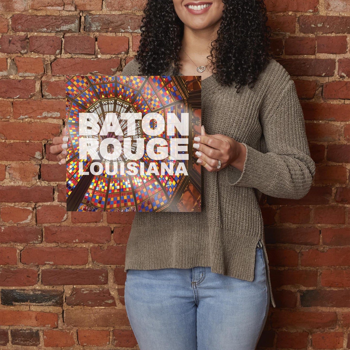 Baton Rouge Louisiana Photo | Hi-Def Glass Art | Eaches | Min 1