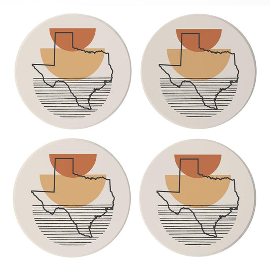 Vintage Groove Shape Stack Texas