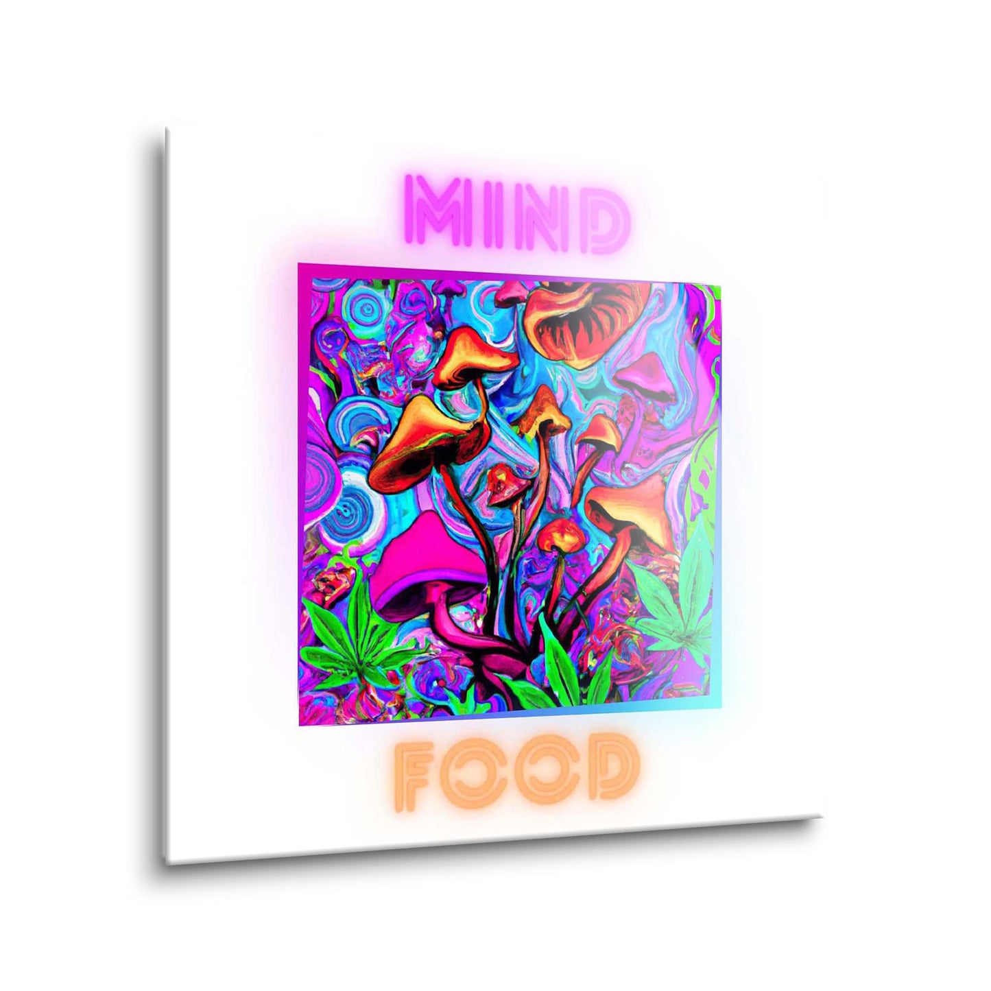 Mind Food - Mushrooms Square | 12x12