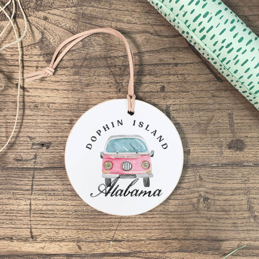 Customizable Rustic Wooden Ornaments