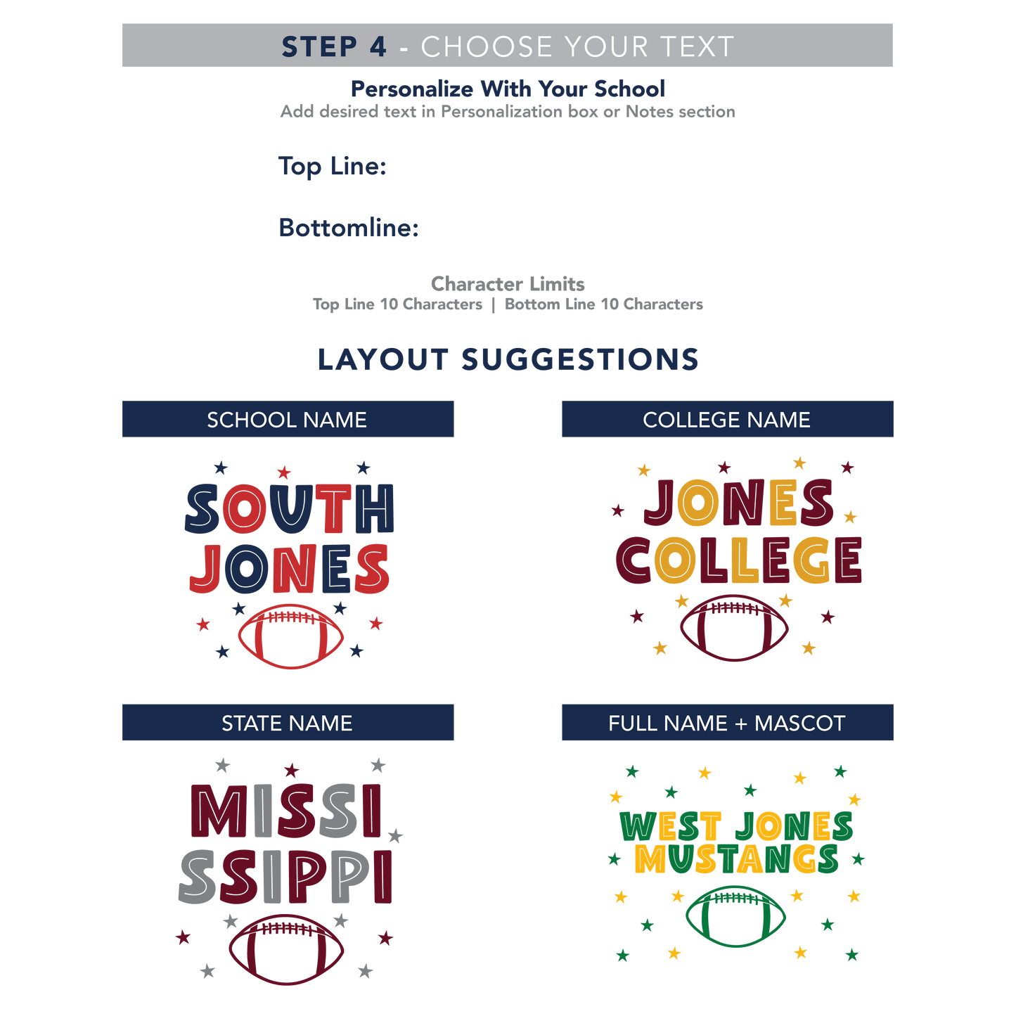 Desk Notes, Game Day Decor, Team Spirit Gift, Small Gifts