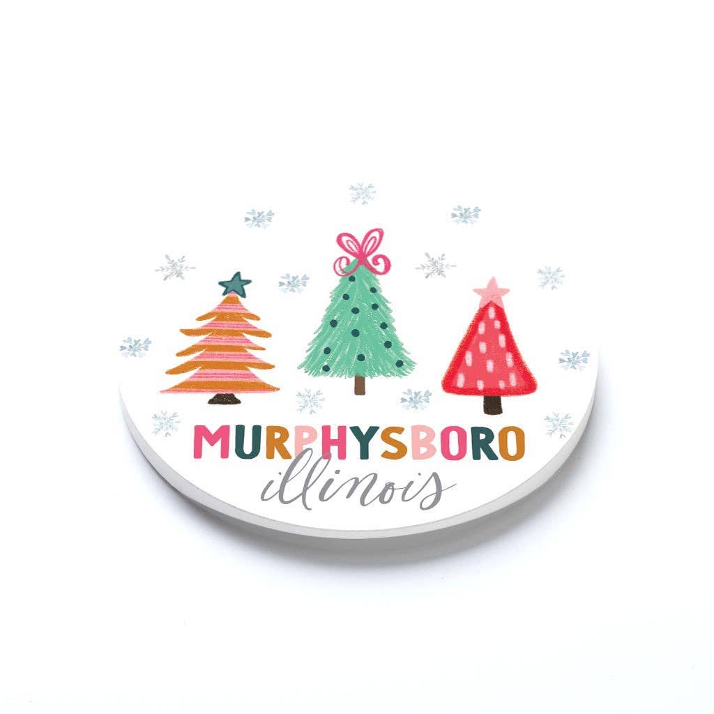 Car Coaster, Christmas Decor, Car Accessories, Custom Gift