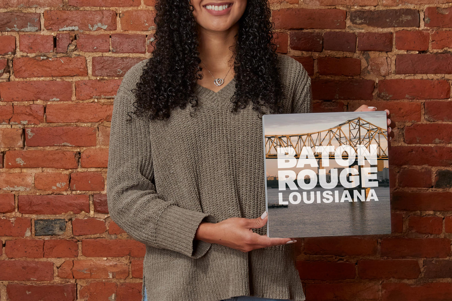 Baton Rouge Louisiana Photo | Wood Block | Eaches | Min 2