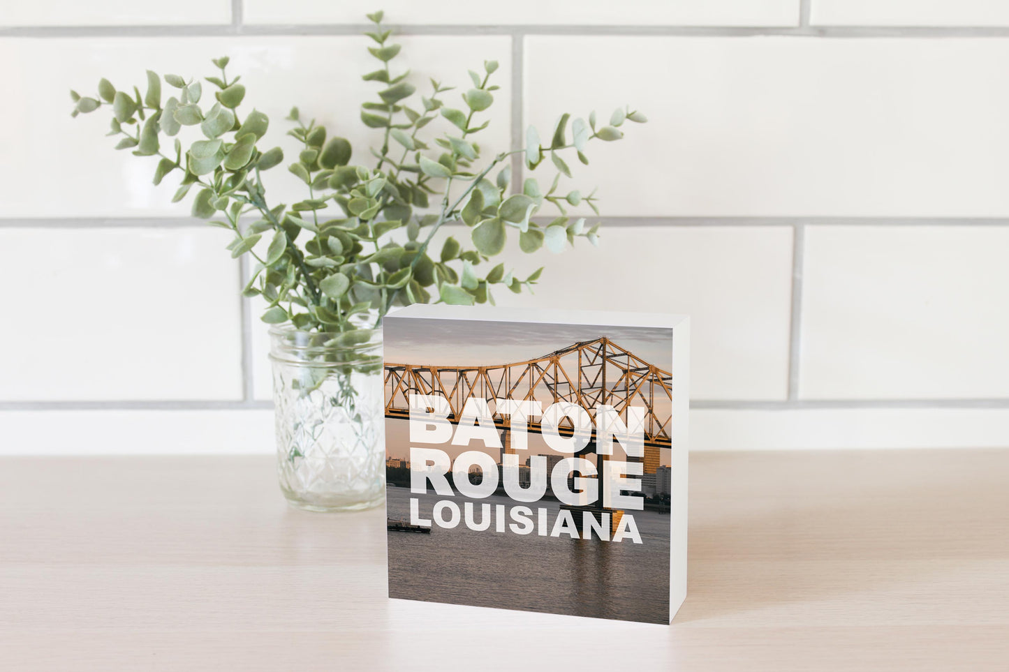 Baton Rouge Louisiana Photo | Wood Block | Eaches | Min 4