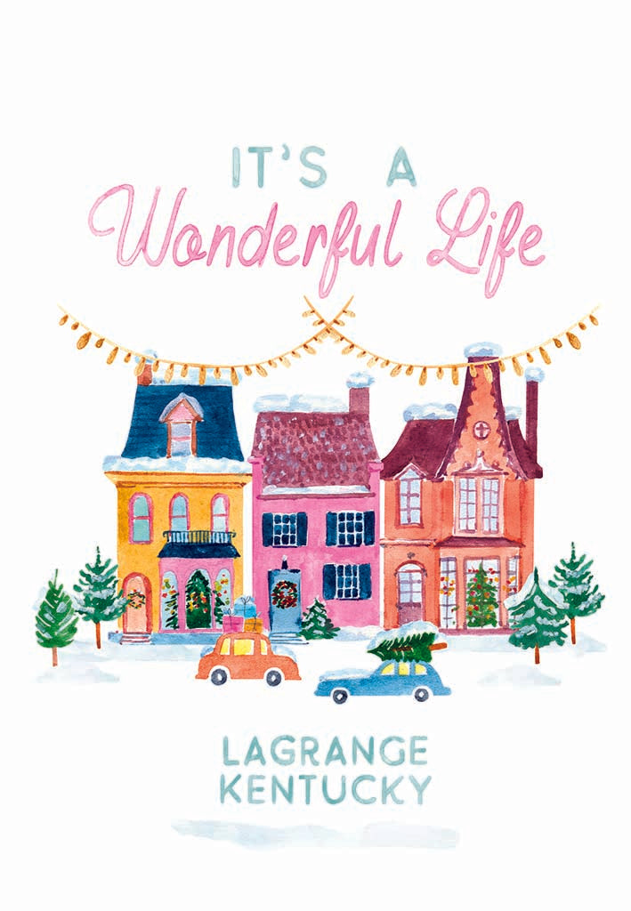 Oval Ornament-It's A Wonderful Life LaGrange Kentucky -4