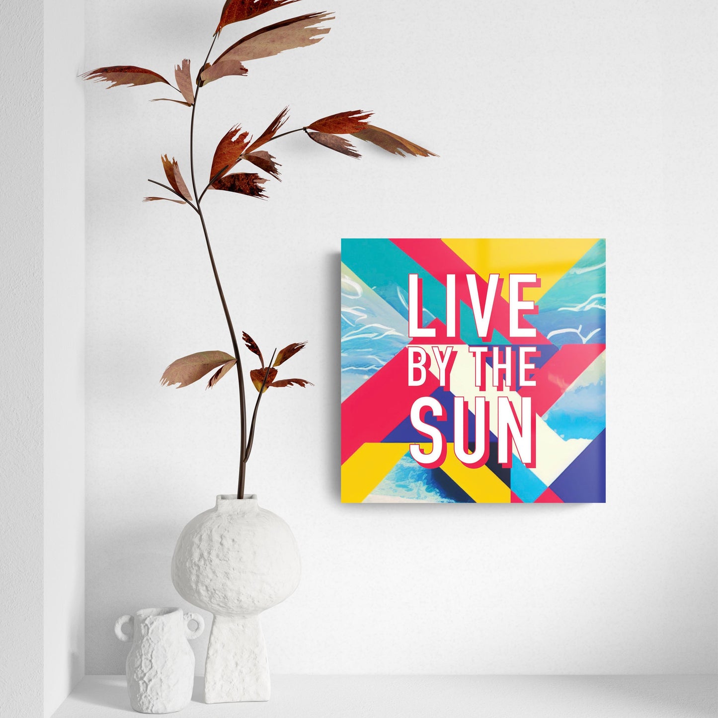 Live By The Sun | Hi-Def Glass Art | Eaches | Min 2