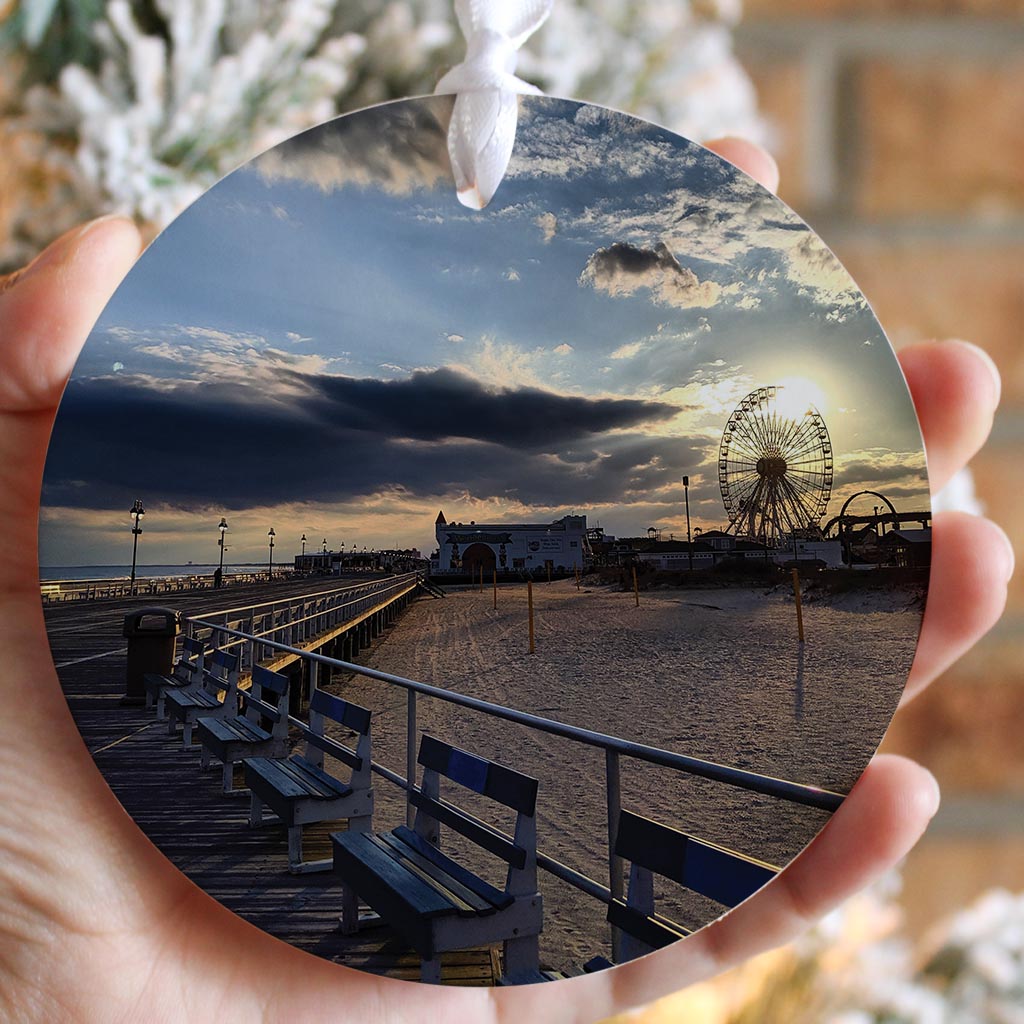 OCNJ Photo | Wood Ornament | Eaches | Min 6