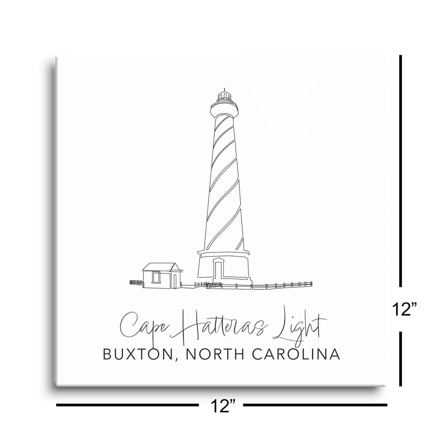 Cape Hatteras Light | Hi-Def Glass Art | Eaches | Min 1