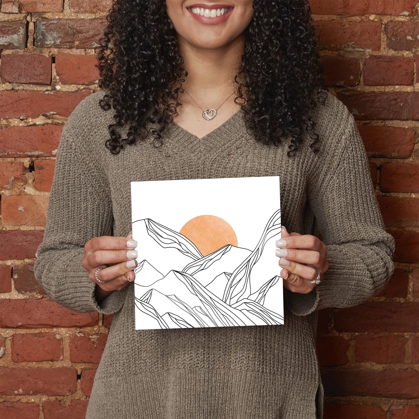 White Mountain Sun Lines | Hi-Def Glass Art | Eaches | Min 2