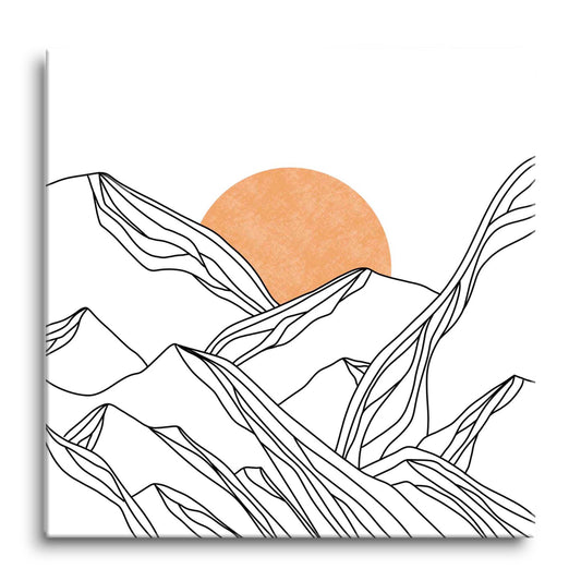 White Mountain Sun Lines | Hi-Def Glass Art | Eaches | Min 1