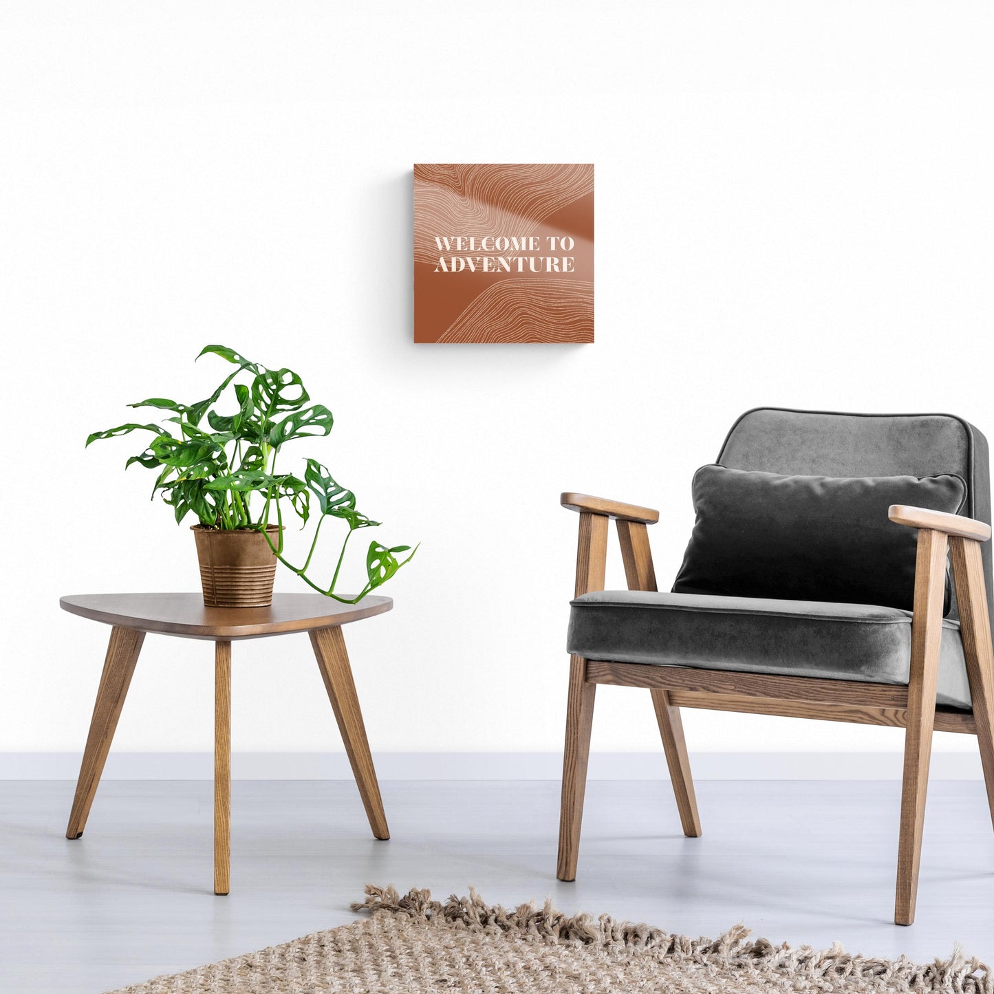 Modern Minimalist Pennsylvania Adventure Quip | Hi-Def Glass Art | Eaches | Min 1