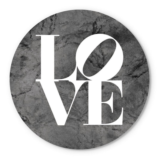Minimalistic B&W Pennsylvania Love Dark | Wood Sign | Eaches | Min 1