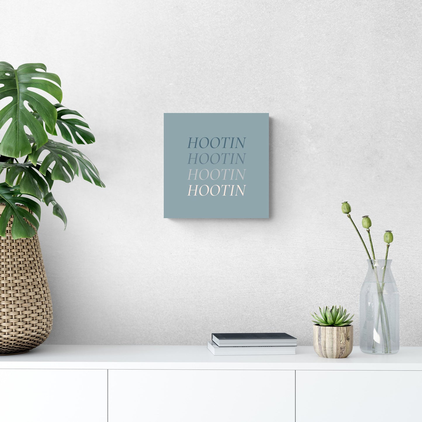 Modern Minimalist Arkansas Hootin | Wood Sign | Eaches | Min 2
