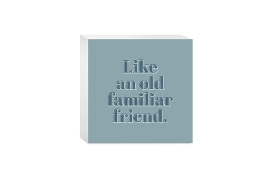Modern Minimalist Arkansas Familiar Friend | Wood Block | Eaches | Min 4