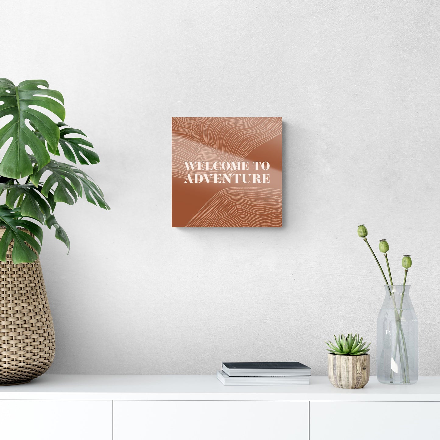 Modern Minimalist Pennsylvania Adventure Quip | Hi-Def Glass Art | Eaches | Min 1