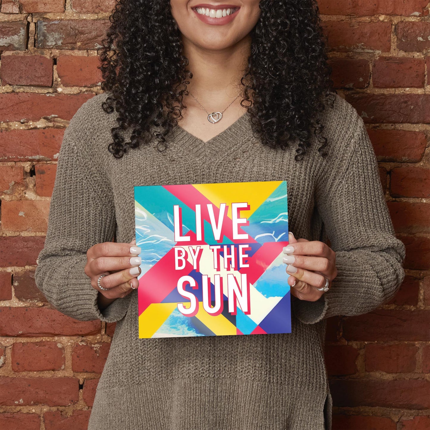 Live By The Sun | Hi-Def Glass Art | Eaches | Min 2