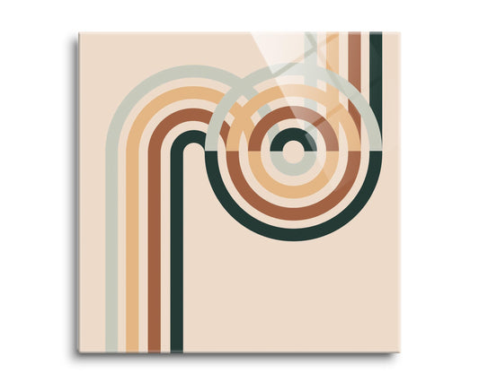 Modern Minimalist Line Art | Hi-Def Glass Art | Eaches | Min 2