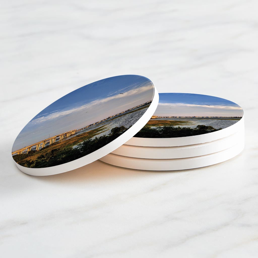 OCNJ Photo | Absorbent Coasters | Set of 4 | Min 2