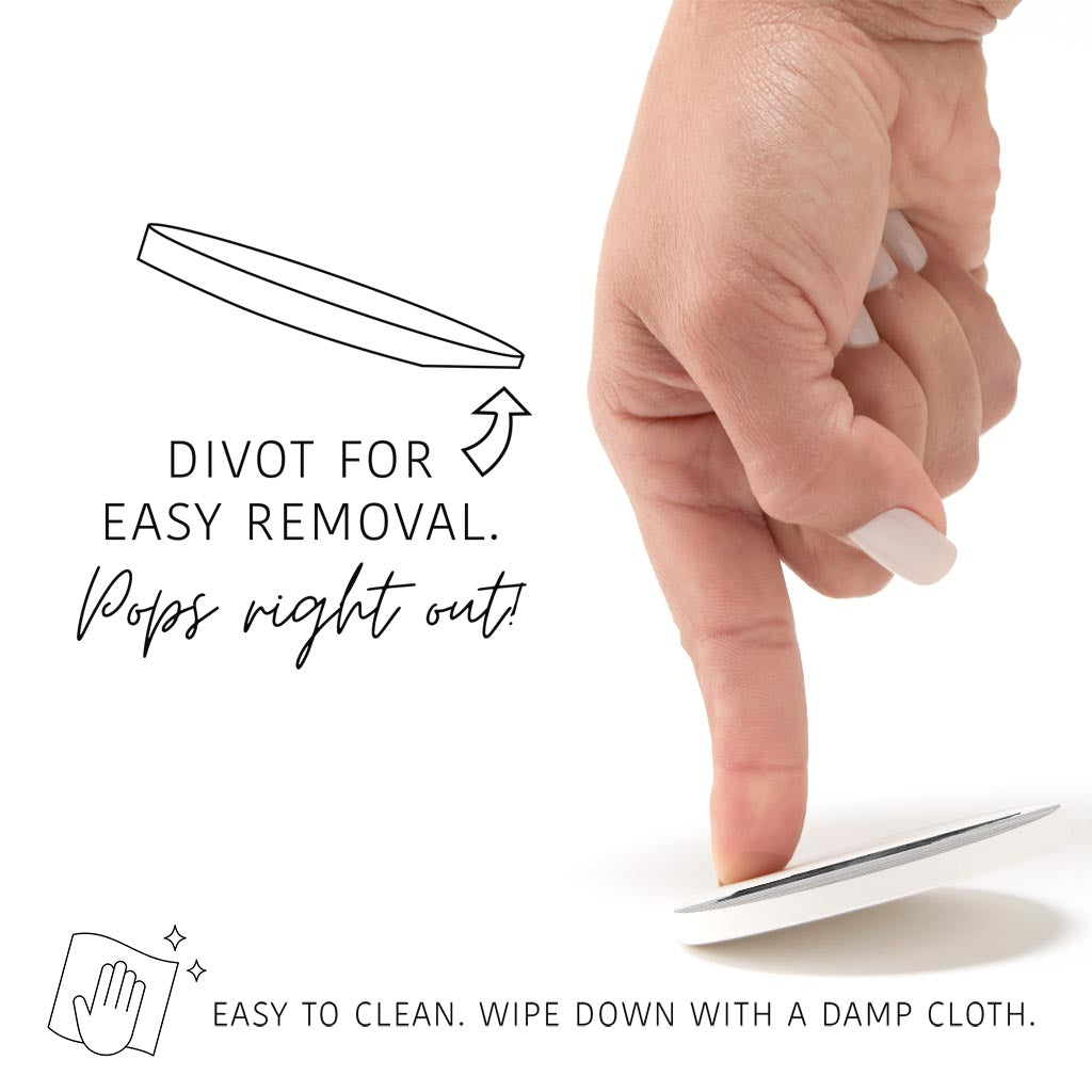 Minimalist B&W Tennessee State With Straight Lines | Absorbent Car Coasters | Set of 2 | Min 4