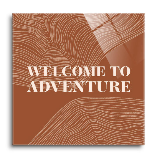 Modern Minimalist Pennsylvania Adventure Quip | Hi-Def Glass Art | Eaches | Min 1