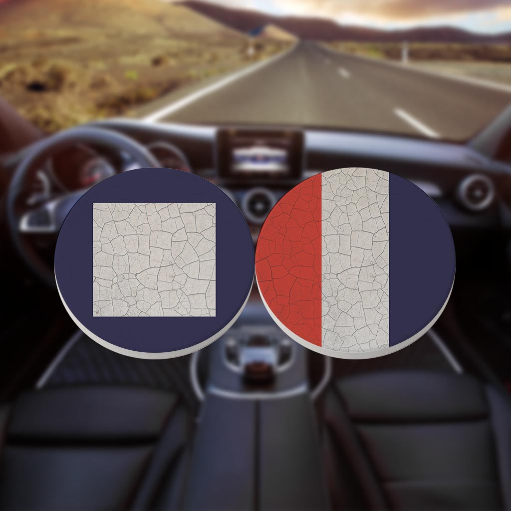 Nautical Flags | Absorbent Car Coasters | Set of 2 | Min 4