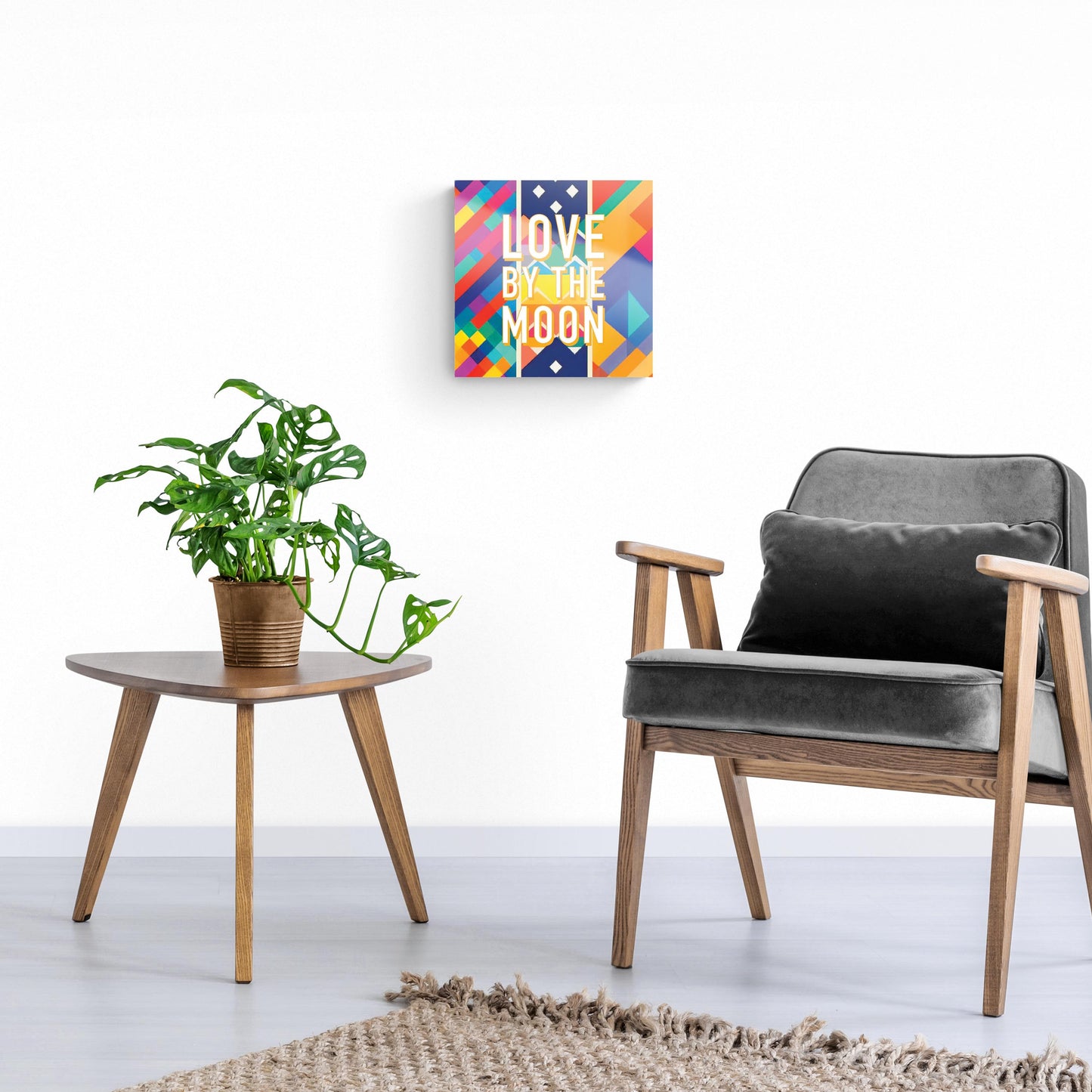 Love By The Moon | Hi-Def Glass Art | Eaches | Min 1