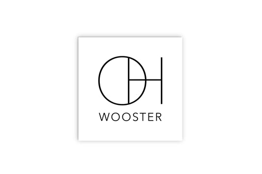 Wooster Oh State Initials And City Name| Wood Sign | Eaches | Min 2