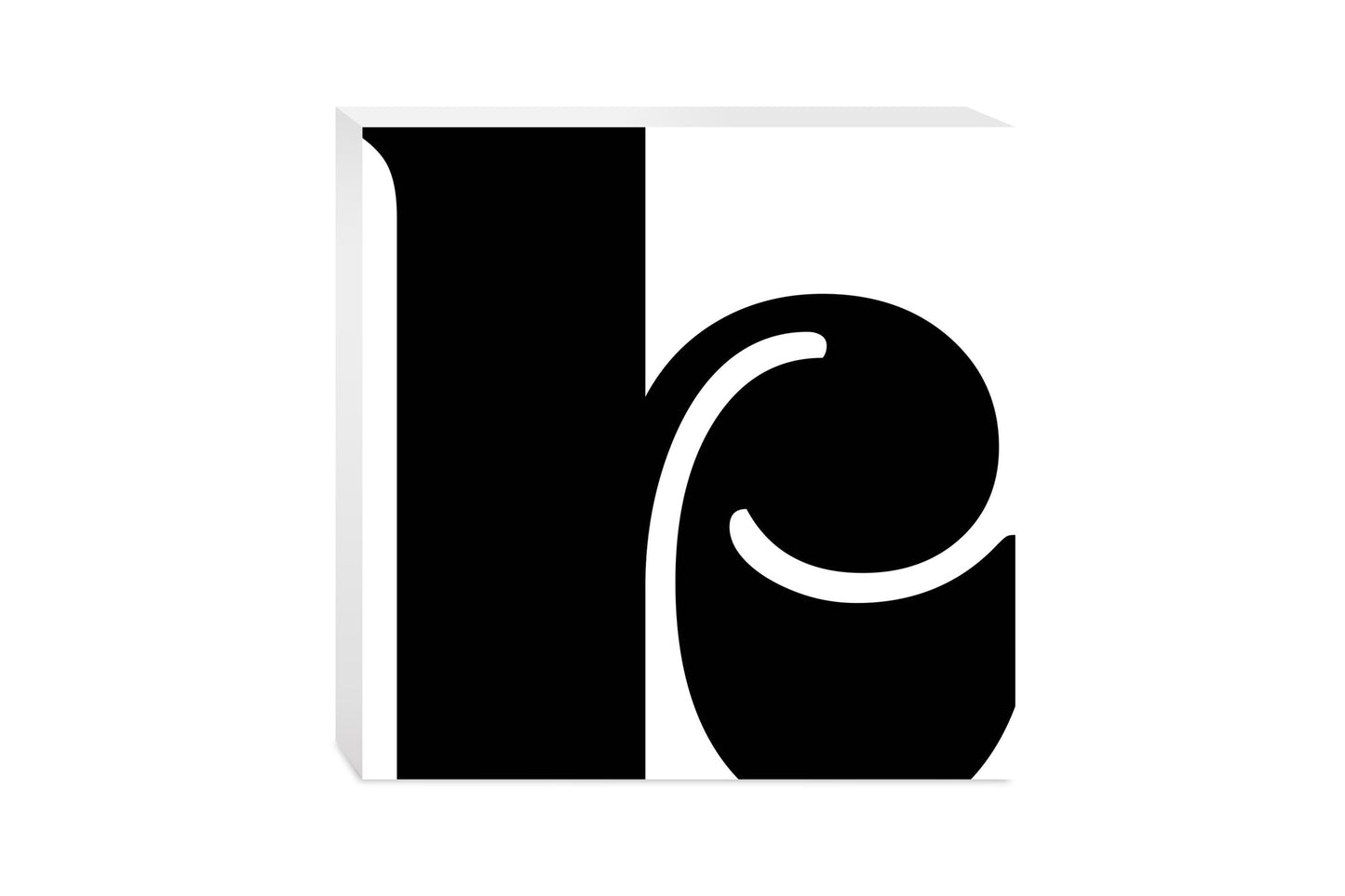 Fun Chunky Monogram K | Wood Block | Eaches | Min 2