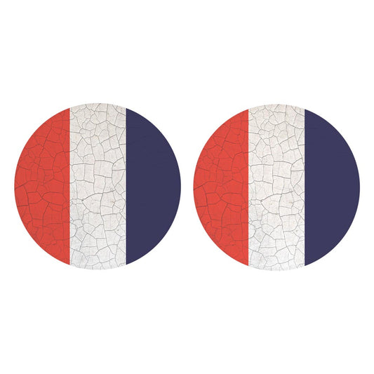 Nautical Flag Tango | Absorbent Car Coasters | Set of 2 | Min 4