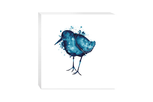 East Coast Water Color Sand Piper | Wood Block | Eaches | Min 2