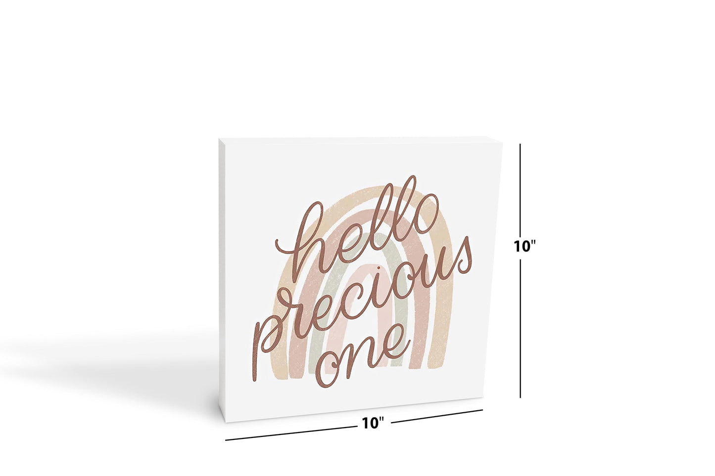Hello Precious One | Wood Block | Eaches | Min 2