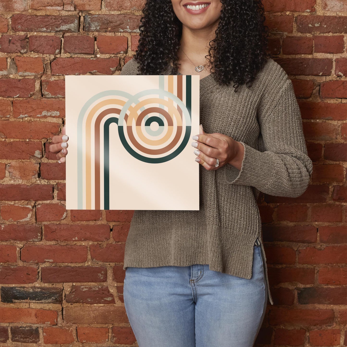 Modern Minimalist Line Art | Hi-Def Glass Art | Eaches | Min 1