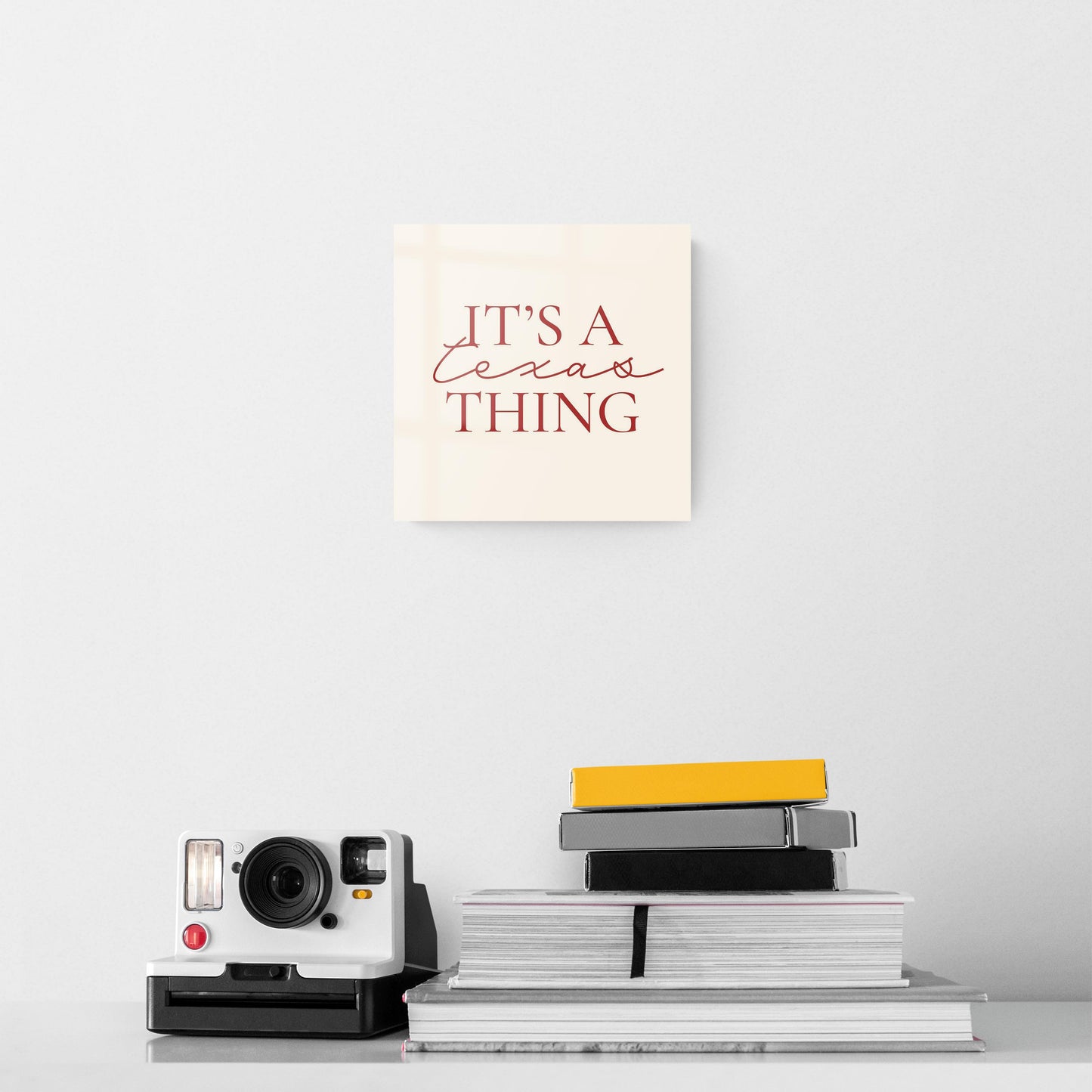 Modern Minimalist Texas It S A Texas Thing | Hi-Def Glass Art | Eaches | Min 2