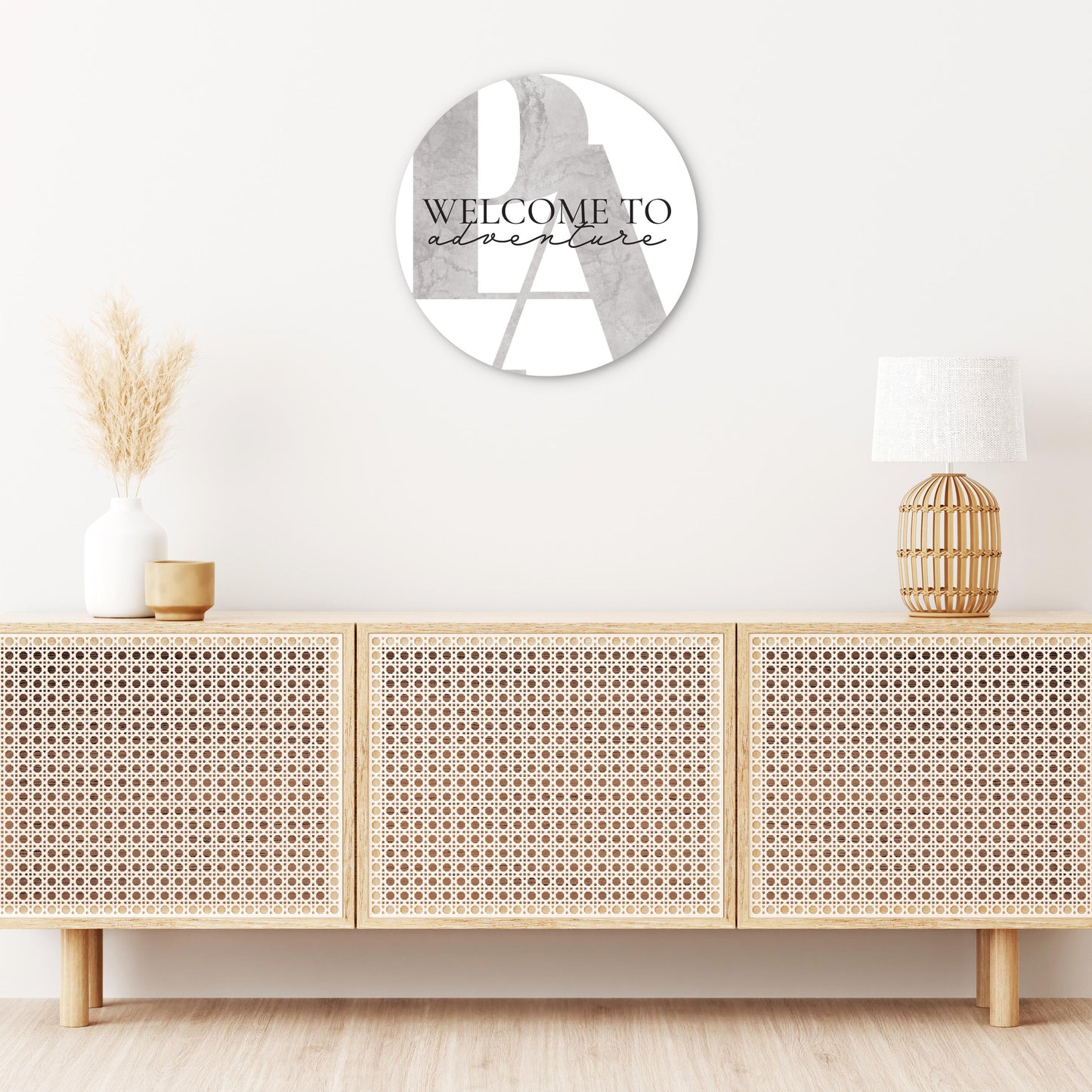 Minimalistic B&W Pennsylvania Adventure Quip | Wood Sign | Eaches | Min 1