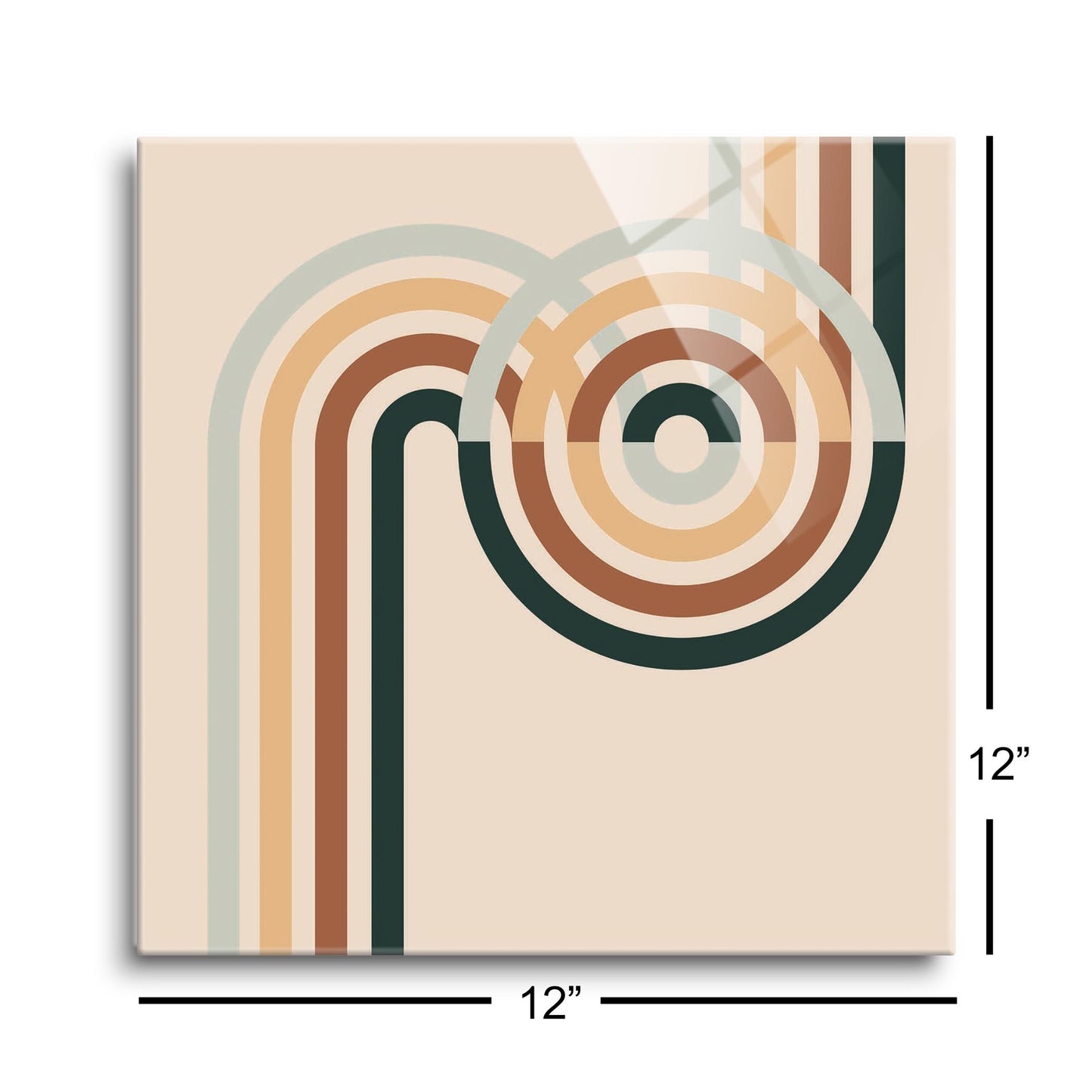 Modern Minimalist Line Art | Hi-Def Glass Art | Eaches | Min 1