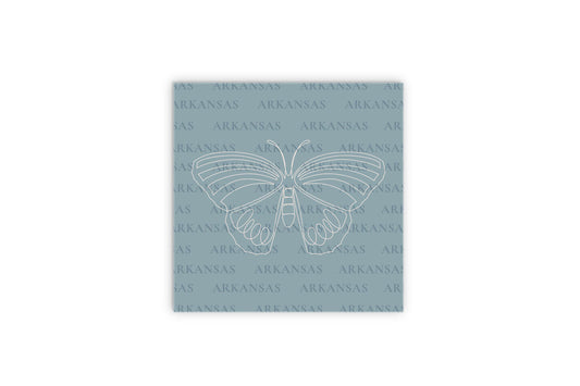 Modern Minimalist Arkansas Diana Fritillary Butterfly | Wood Sign | Eaches | Min 2
