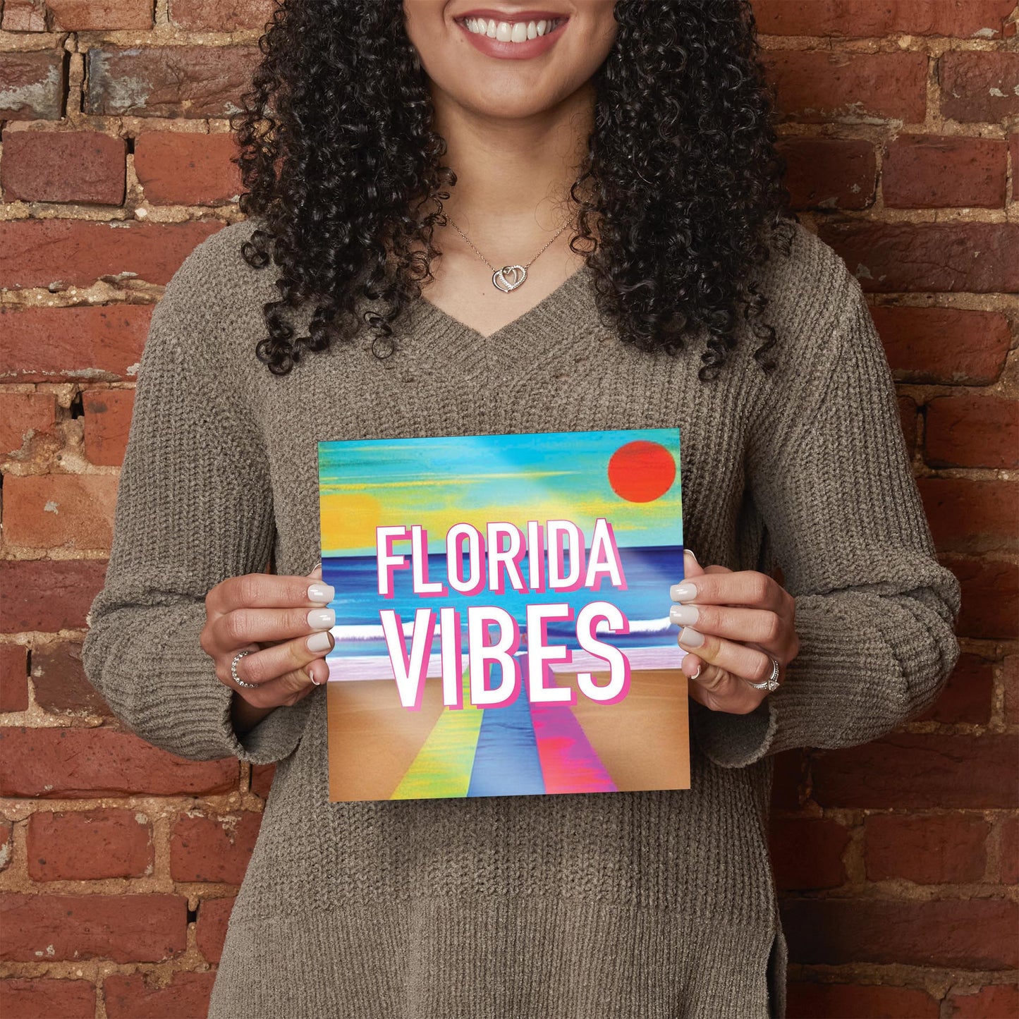 Florida Vibes | Hi-Def Glass Art | Eaches | Min 2
