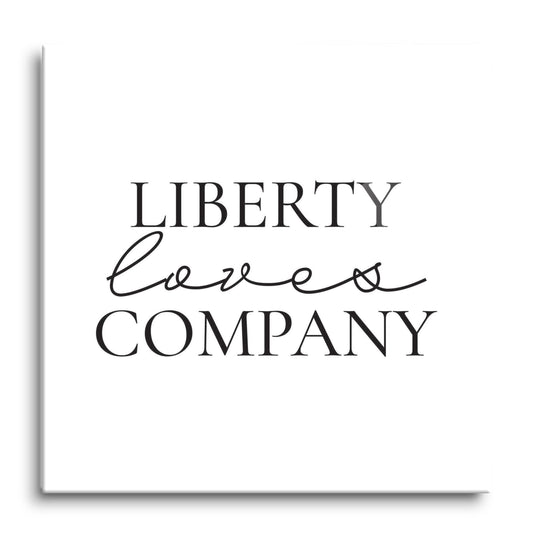 Minimalistic B&W Pennsylvania Liberty Quip | Hi-Def Glass Art | Eaches | Min 1