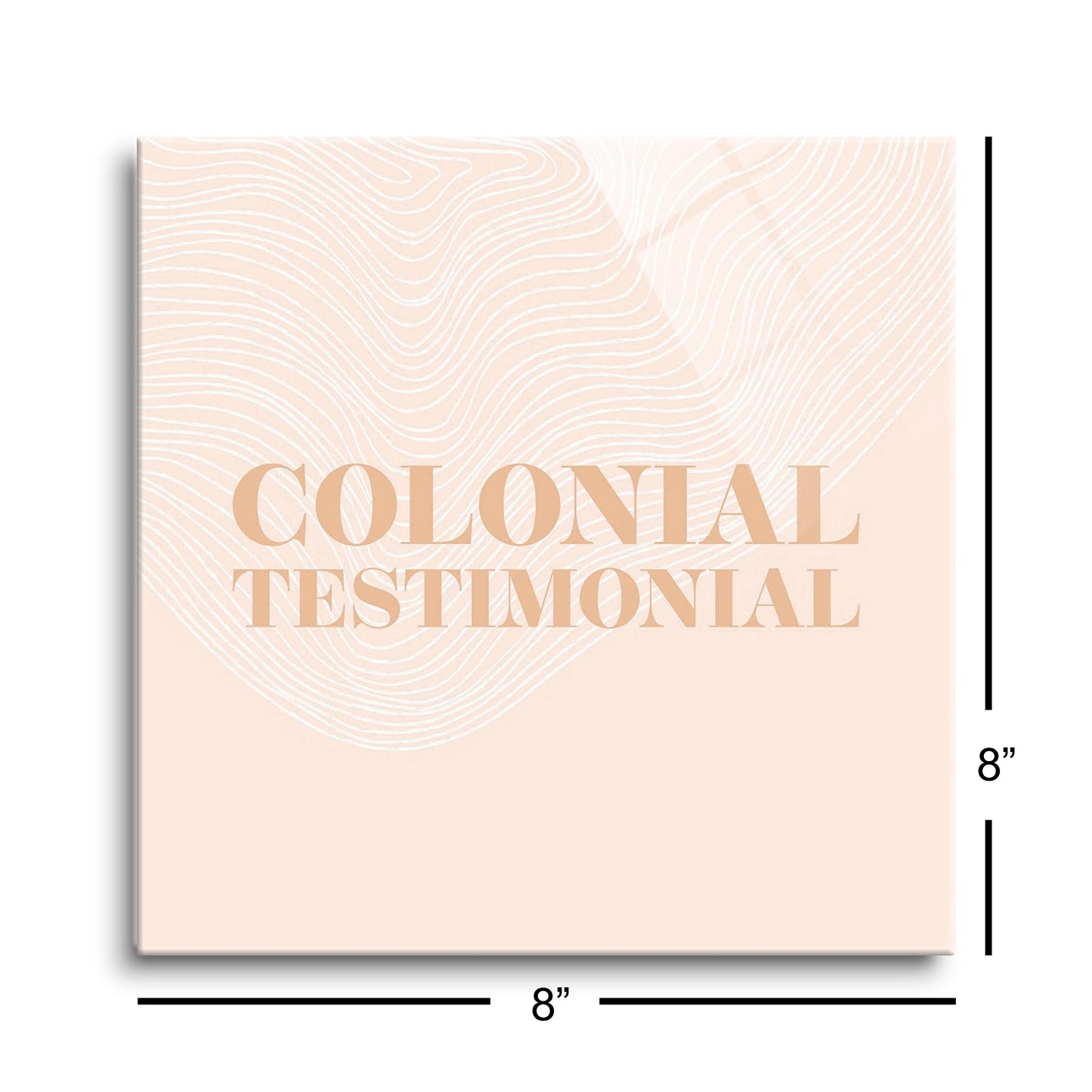 Modern Minimalist Pennsylvania Colonial Quip | Hi-Def Glass Art | Eaches | Min 2