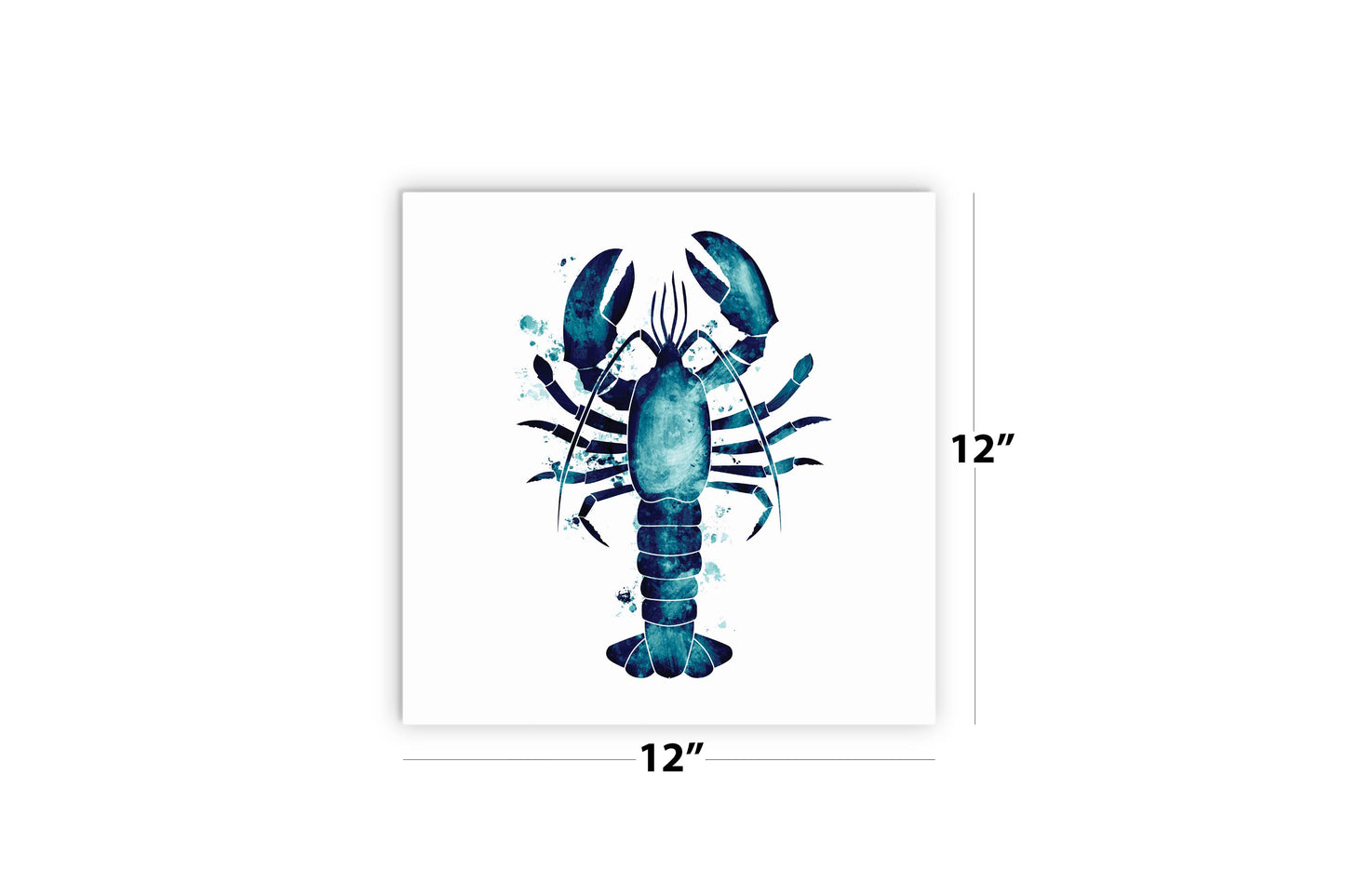 New England Water Color Lobster | Wood Sign | Eaches | Min 2