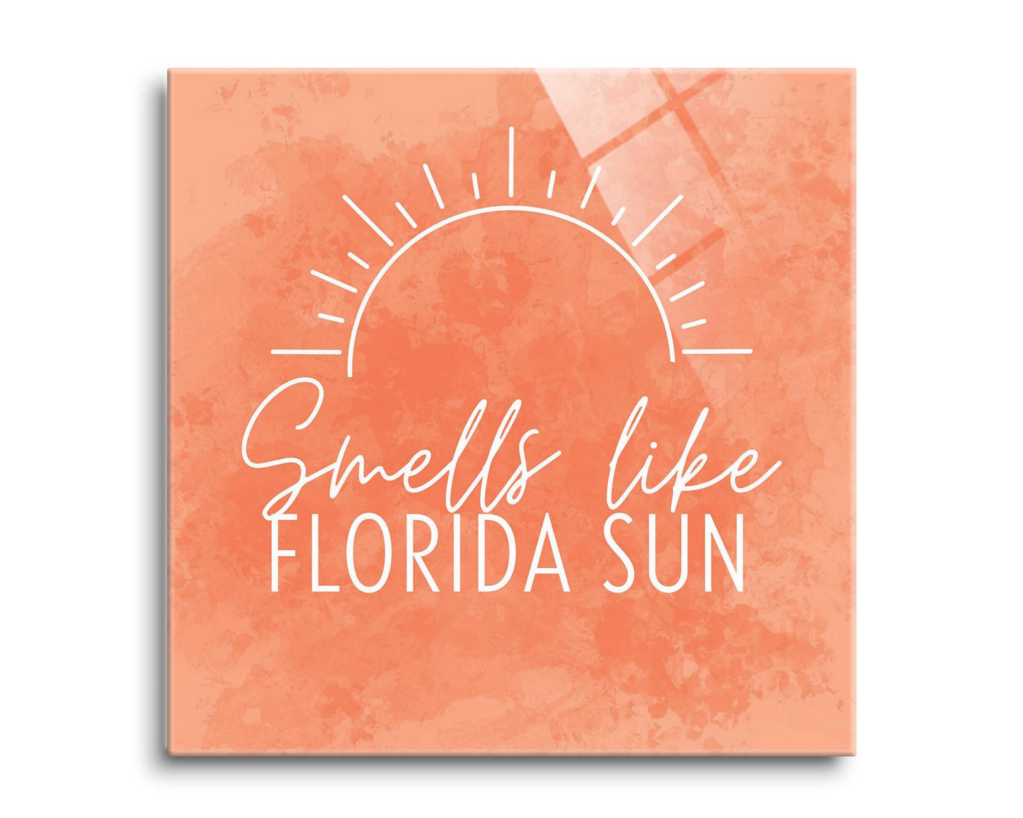 Smells Like Florida Sun Pink | Hi-Def Glass Art | Eaches | Min 2