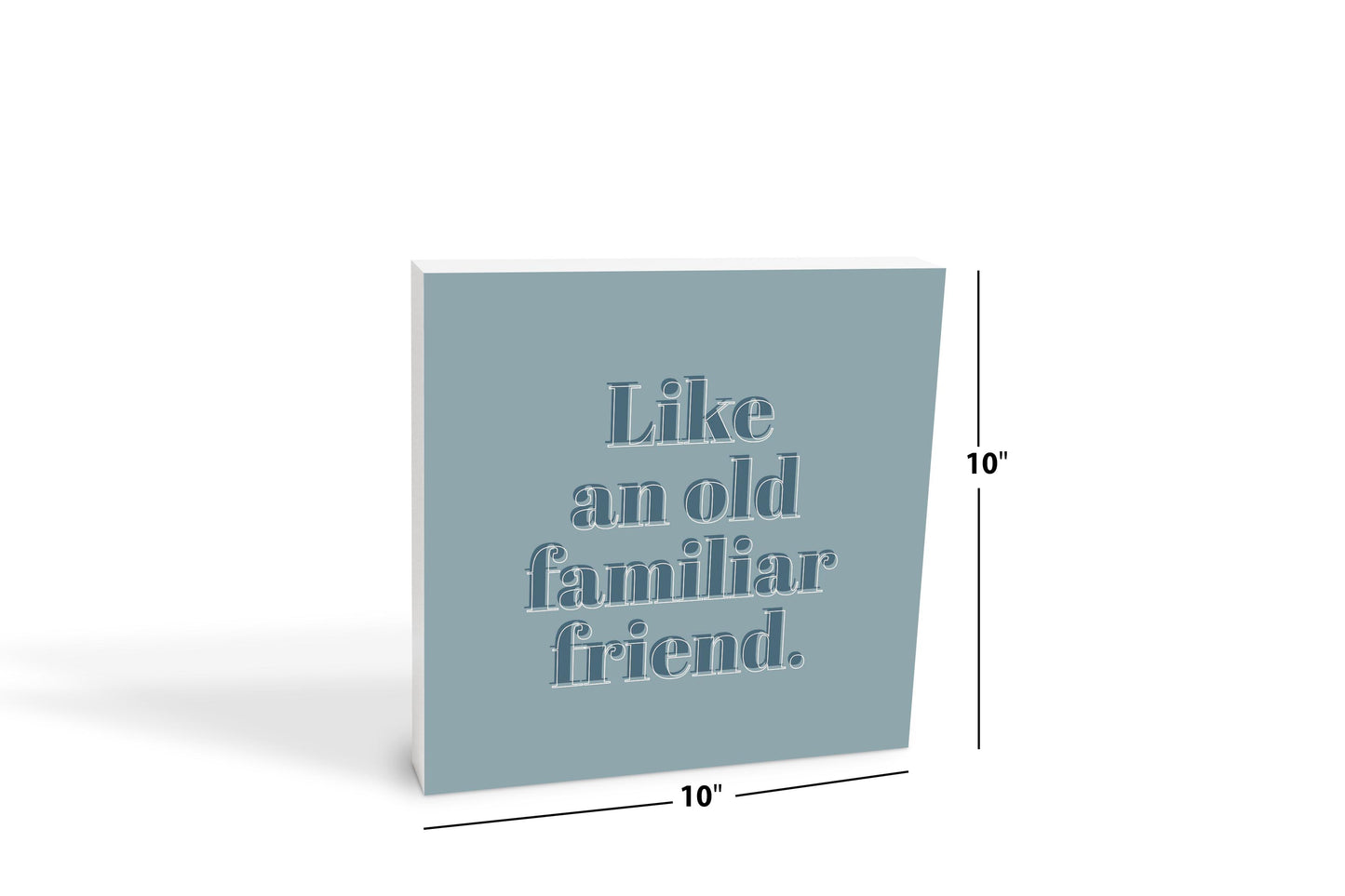 Modern Minimalist Arkansas Familiar Friend | Wood Block | Eaches | Min 2