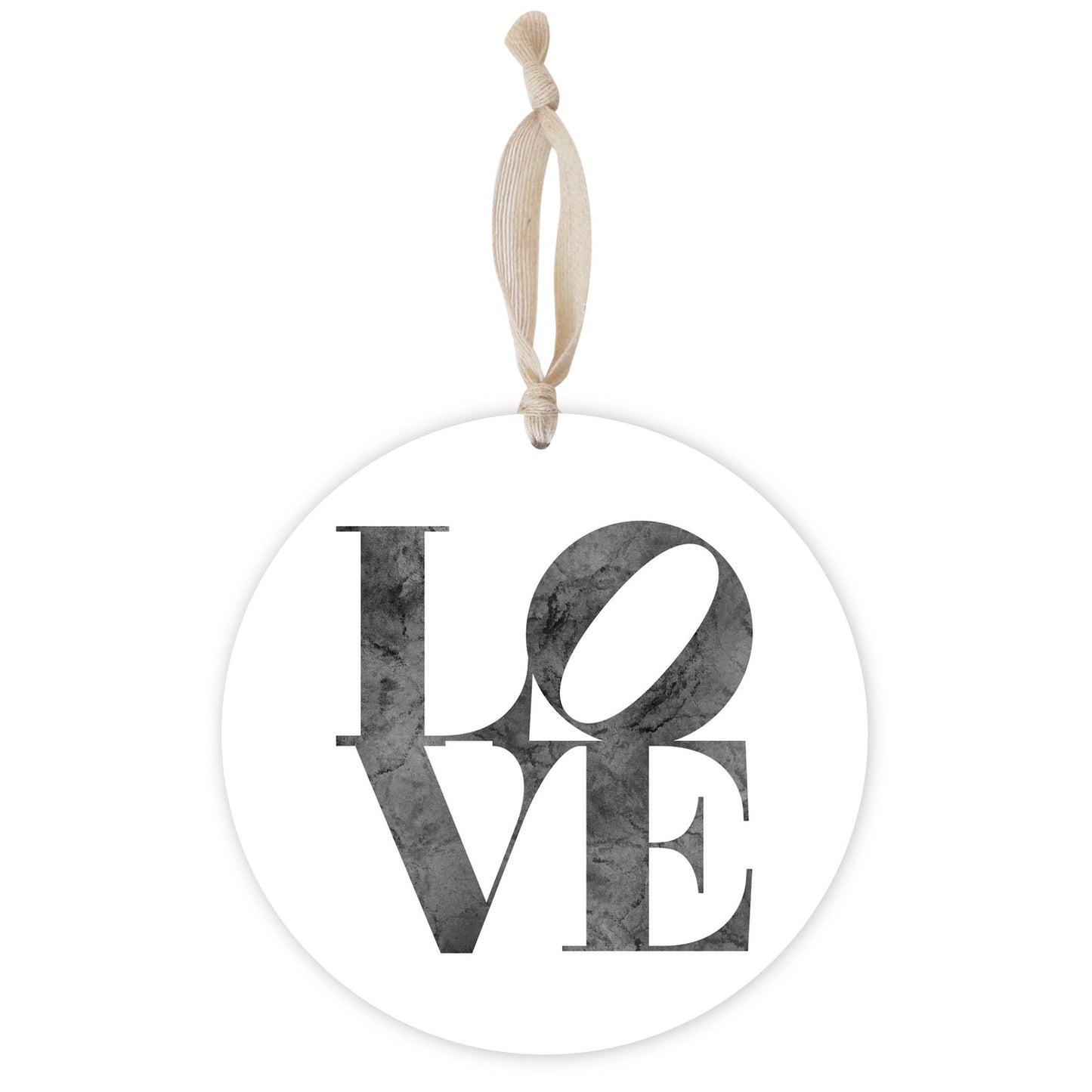 Minimalistic B&W Pennsylvania Love Light | Wood Ornament | Eaches | Min 1