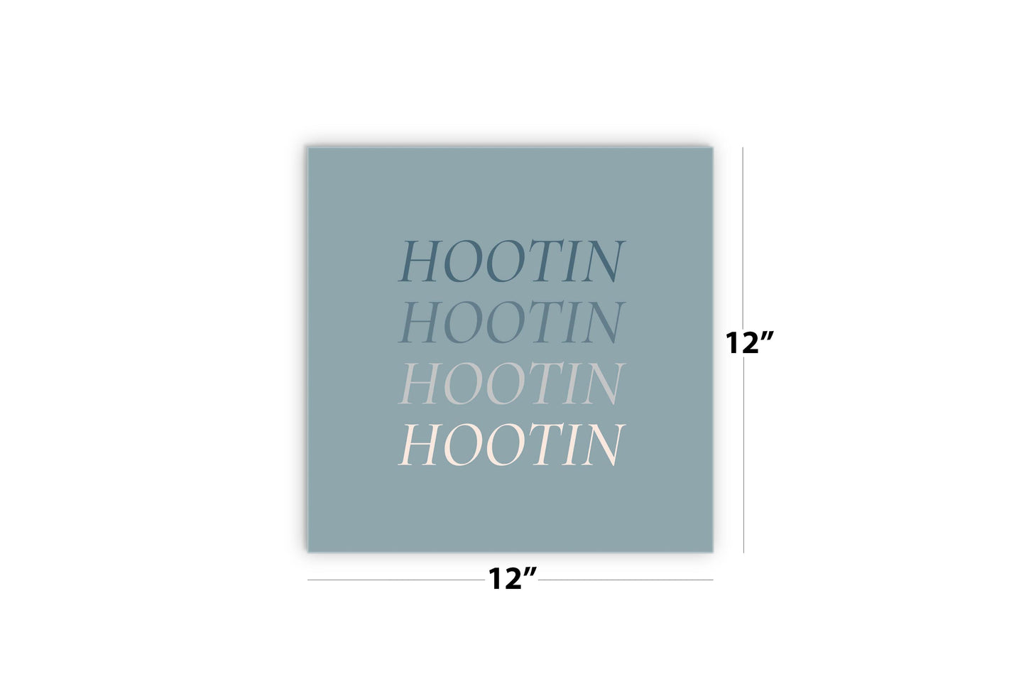 Modern Minimalist Arkansas Hootin | Wood Sign | Eaches | Min 2