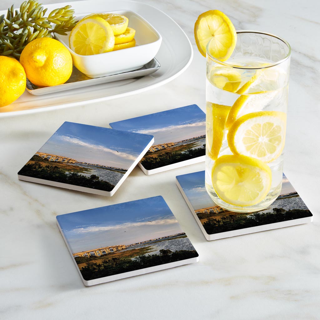 OCNJ Photo | Absorbent Coasters | Set of 4 | Min 2