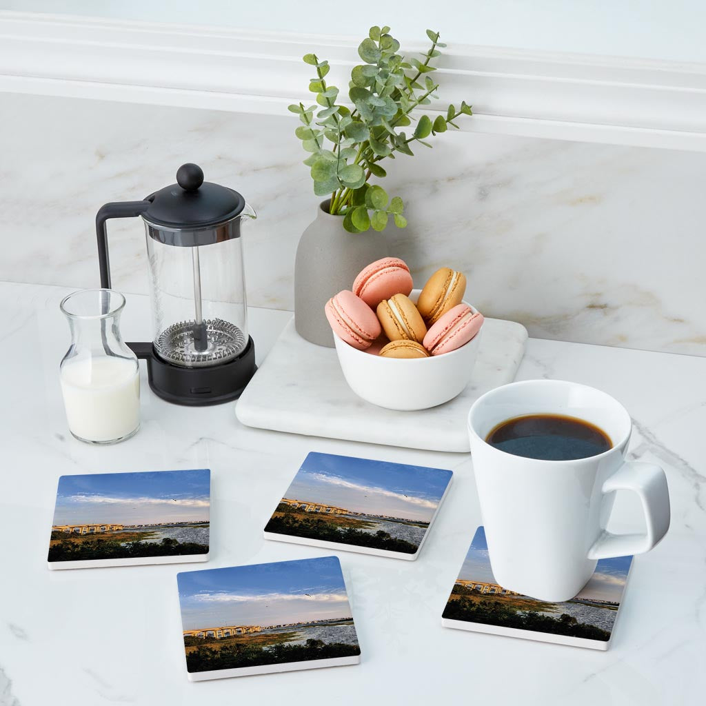 OCNJ Photo | Absorbent Coasters | Set of 4 | Min 2