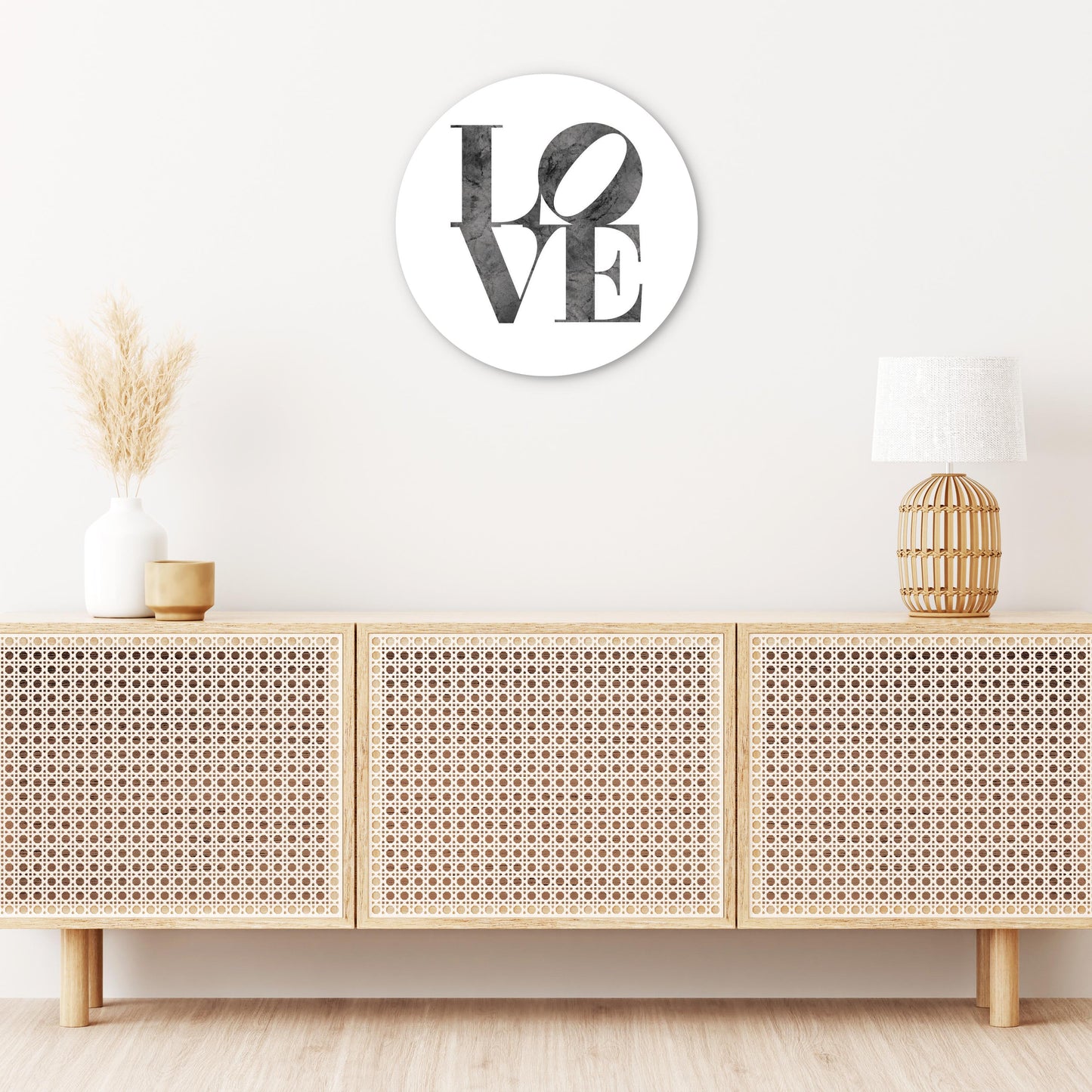 Minimalistic B&W Pennsylvania Love Light | Wood Sign | Eaches | Min 1